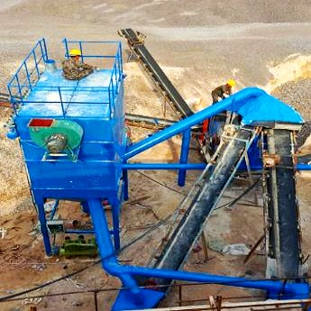 破碎机出料扬尘严重，这个除尘点位很多现场都装错了